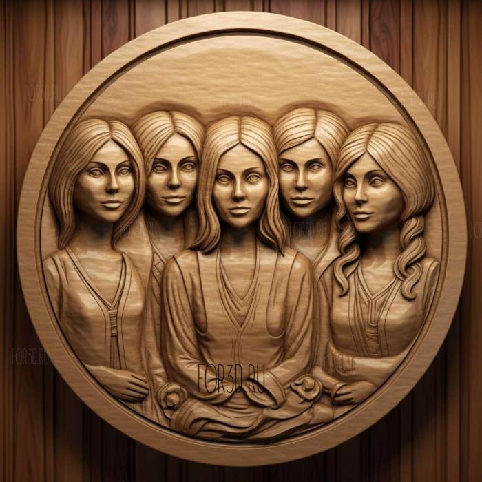 stl Spice Girls 1 stl model for CNC